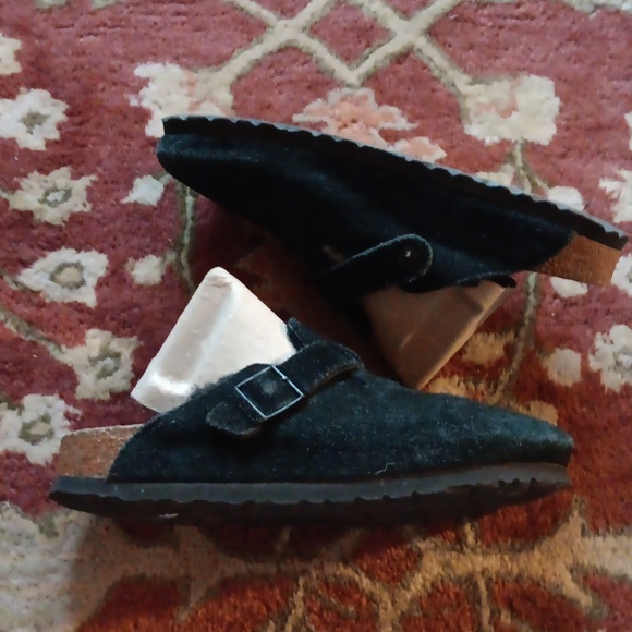 Birkenstock Shoes - Birkenstock Black Mules